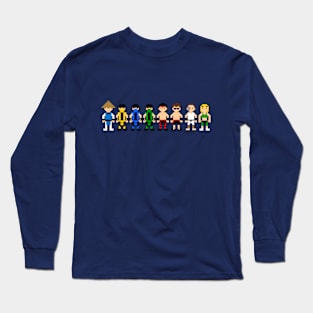 Kombat 1 Pixel art Long Sleeve T-Shirt